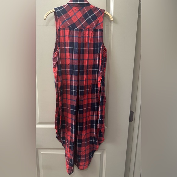 Rails Women’s Jordyn Tank Dress in Cranberry & Navy & White in Size Small - Picture 4 of 9